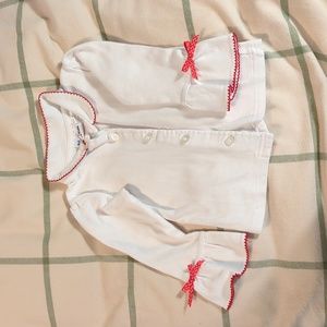 Girls 3T White long sleeve top